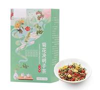 Tè, Crisantemo, Semi di Cassia, Radice di Bardana, Bacche di Goji, Osmanto, Caprifoglio, Combinazione di Tè alle Erbe, Tè Salutare, Puro Naturale (120 G, 6 G X 20 Sacchetti) Per Persone Moderne