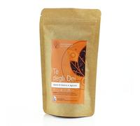 Tè degli Dei con Tè Verde China Chu Mee Tè bianco Pai Mu Tan Citronella Scorza Limone Fico Vaniglia Prima Scelta con Ingredienti Naturali Confezione da 100 gr 40 - 50 Tazze