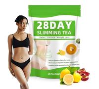 Tè Detox 28 Giorni - Tisana Naturale For Una Delicata Depurazione Del Corpo, Supporto Detox Quotidiano Con Erbe Di Prima Qualità(2PCS)