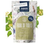 Tè di Fiori di Tiglio Monte Nativo (200g) - Erbe aromatiche senza additivi - Infusi e tisane per la tazza di tè più deliziosa - Raccolte ed Essiccate Delicatamente - Herbal Tea
