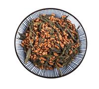 Tè Di Riso Integrale Cinese in Foglie Fritte a Mano Tea Genmaicha E Foglie Di Tè Verde Un Mix Che Favorisce La Digestione Bevanda Profumata Al Gusto Di Tee Cibo Biologico Verde (100g)