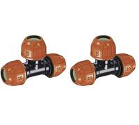 TE DIAMETRO 20mm CLABER 90323 (Confezione da 2)