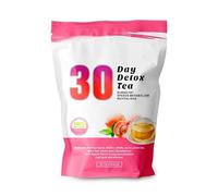 Tè Dimagrante Al Gusto Di Pesca For 30 Giorni - Tè Brucia Grassi E Disintossicante, 3 G X 30 Bustine, Favorisce La Digestione E Il Dimagrimento(1PCS)