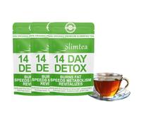 Tè Dimagrante Detox A Base Di Erbe For 14 Giorni - Tè Naturale Brucia Grassi For La Pancia, Favorisce Una Sana Digestione E La Depurazione Del Corpo(3PCS)