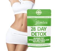 Tè Dimagrante For La Pancia Detox 28 Giorni - Supporto Naturale For Bruciare I Grassi, Dimagrimento Della Pancia, Scorta For 28 Giorni, Bevanda Disintossicante Quotidiana(3PCS)