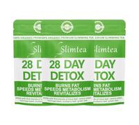 Tè Dimagrante For La Pancia Disintossicante Da 28 Giorni - Formula Naturale A Base Di Erbe, Supporta Il Metabolismo, Aiuta Digestione, Brucia Delicatamente I Grassi For Benessere Della(3PCS)