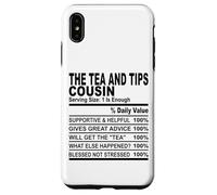 Tè e consigli cugino nutrizione fatto divertente cugini uomini donne Custodia per iPhone XS Max