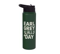 Tè Earl Grey Stainless Steel Insulated Water Bottle