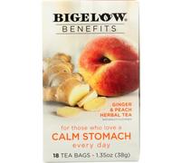 Tè Erbale Di Zenzero E Pesca 1,35 Oz Di Bigelow