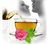 Tè erotico con arancia, rosa e menta, rilassa e aumenta il piacere, sfuso 100 g