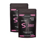 Tè For La Pancia Piatta Da 28 Giorni - Tè Dimagrante For Pancia Piatta, Perdita Di Peso E Combustione Dei Grassi - Natural Beauty Slim Tea(2PCS)