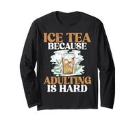 tè Freddo perché l'adulto è Un tè Freddo Duro Maglia a Manica