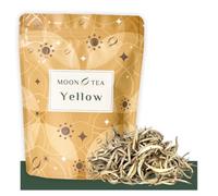 Tè Giallo Junshan Yinzhen 25 gr - Tè Giallo Sfuso in Foglie - Tè Giallo Cinese di altissima Qualità - Infusi (25 gr)