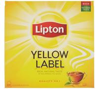 TE LIPTON YELLOW LABEL THE TEA NERO 200 FILTRI BUSTINE INFUSO TISANA DI QUALITA'