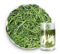 Tè Longjing Cinese Tè Verde Longjing Raccolto in Primavera Tè Crudo Tradizionale Fritto a Mano Tea Cinese Verd Rinfrescante E Aromatico Tea Verde Rinfrescante Cibo Verde (250g)
