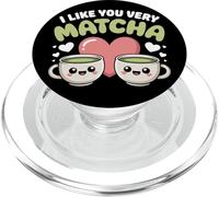 Tè Matcha Che Dice Tè Verde I Like You Very Matcha PopSockets PopGrip per MagSafe