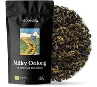 Tè Milky Oolong BIO (100g) | Specialità dalle Note Cremose e Vellutate | Tè Oolong in Foglie Sfuse per 50 Tazze | REPLANTEA