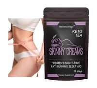 Tè Naturale Dimagrante Da 28 Giorni - Aiuto For Il Sonno E Il Rilassamento, Favorisce Notti Tranquille, Formula A Base Di Erbe For Un Sonno E Un Benessere Migliori(1PCS)