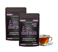 Tè Naturale Dimagrante Da 28 Giorni - Aiuto For Il Sonno, Rilassamento E Notti Tranquille | Miscela Di Erbe Calmanti For Un Sonno Migliore E Benessere(2PCS)