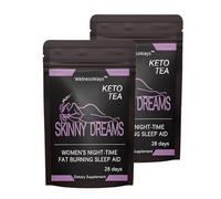 Tè Naturale For Dormire 28 Giorni - Rilassati, Favorisce Notti Tranquille E Dimagrisce Delicatamente - Miscela Di Erbe For Un Sonno Migliore(2PCS)