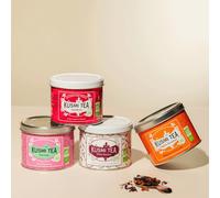 Kusmi Tea - English Breakfast Bio - Tè Nero Biologico - Miscela di Tè Nero Asiatico - Ceylon e Assam - Tè in Foglie Sfuse - Scatola di Tè da 100g - Quantità per circa 50 tazze