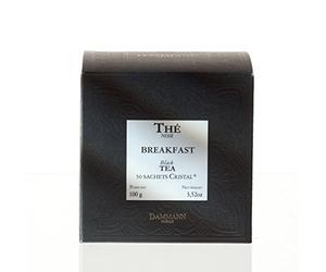 Tè nero Breakfast DAMMANN FRÈRES 50 bustine Cristal France thé black teabags