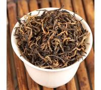 Tè Nero Dorato Fengqing Dianhong Raccolto a Mano E Fritto a Mano Secondo La Tradizione Tè Rosso Sfuso Biologico Senza Additivi Aroma Ricco Zuppa Di Tè Rosso Brillante Sapore Delicato E Delicato (500g)
