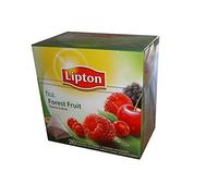 Tè Nero Lipton - Forest Fruit - 20 Bustine Tè A Forma Piramidale Di Primaria Qualità