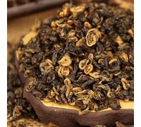 Tè nero Yunnan Mi Yun Jin Luo Dian Hong Un germoglio Una foglia Tè nero in foglie (150g)