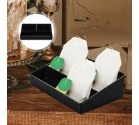 Tè Organizzatore Scatola Porta Te Bustine Buste Di Caffè Zucchero