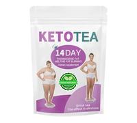 Tè per la perdita di peso - Keto Beauty Slim 14 giorni TEA D -Etox | Contenente bevanda al rilievo naturale naturale verde naturale per foglia di loto per combustione dei grassi, promozione del