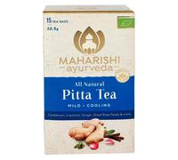 Tè Pitta biologico Maharishi Ayurveda - 15 bustine di tè. Confezione da 2 - S...