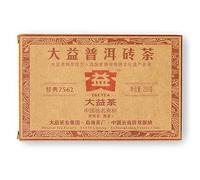 Tè Pu-erh Brick Tè maturo Ecologia Puer Tè Yunnan Menghai 7562 TAETEA Tè Dayi 250g