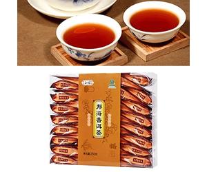 Tè Puer di Dalla Forma Ordinata, tè Marrone Rossastro, Gusto Morbido 250 G/8,8 Once con Aspetto Trasparente, Adatto per il tè Pomeridiano, Feste