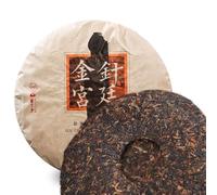Tè Pu'er Royal Jin Zhen Gong Ting Torta di tè Pu-erh maturo 357g