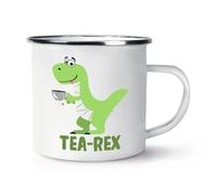 Tè Rex Dinosauro Smalto Tazza Animale T Rex Papà Mamma Divertente Sister Brother