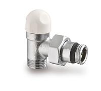 TE-SA DETENTORE ANGOLO MANUALE ATTACCO 3/8" RADIATORI TERMOSIFONI