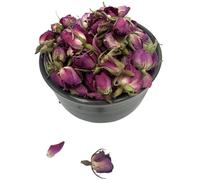 Tè sfuso essiccato Pink Whole Rose Buds 20 g - 1,9 kg | Rosa Damascena