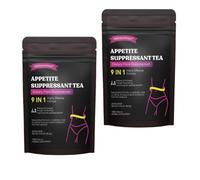 Tè Soppressore Dell'appetito A Base Di Erbe - Supporto Naturale For La Gestione Del Peso, Senza Caffeina, Bevanda For Il Benessere Quotidiano(2PCS)