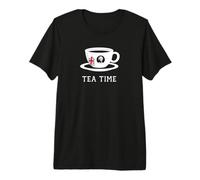 tè Time Queen Elizabeth II UK Memoriam 1926-2022 Maglietta Premium