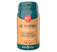 Erba Vita Integratore Alimentare Tè Verde Antiossidante 450 mg 60 capsule