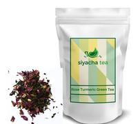 Tè verde alla curcuma rosa per dimagrire perdita di peso miscela di foglie...