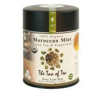Tè Verde Biologico E Menta Piperita Menta Marocchina 3,5 Oz Di Tao Of Tea