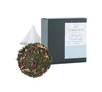 Tè verde floreale e fruttato di CHILL TEA Tokyo - Tè verde 100% giapponese a foglie sfuse con rosa canina - Privi di plastica e biodegradabile bustine - Sapore delicato e fruttato (8 bustine)