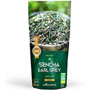 Tè verde giapponese biologico Sencha Earl Grey 85 g