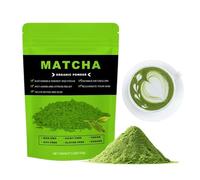 Tè Verde Matcha In Polvere Puro Di Prima Qualità - Naturale, Senza Additivi, Non OGM For Bevande, Prodotti Da Forno E Frullati(3PCS)