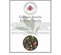 Tè Verde Sencha Fragola/Litchi 1 KG - Erdbeere-Litschi