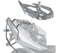 Givi Easylock/soft Aprilia Shiver 750/900 Abs Saddlebags Fitting Nero