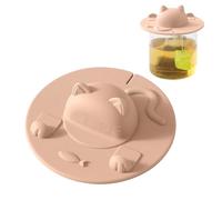 Tea Bag Cup Holder | Heat Resistant Dustproof - Hot Cup Lids For Tea - Adults Drinkers Teabag Milk Coffee Office Desktop Travel Home Study