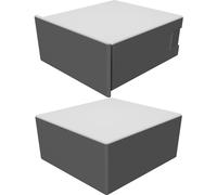 Tea Bag Storage Box Organizer with Adjustable Compartments Portable Travel